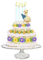 Výsledek obrázku pro dort k narozeninám gif
